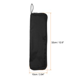 HARFINGTON Wet Umbrellas Bag 59/5"x4" Superfine Fiber Reversible Umbrellas Sleeve Cover Portable Waterproof Case for Storage Carry Travel Home Outdoor, Black