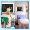 60 Feet Bulletin Board Borders, Pure White Scalloped Rolled Border
