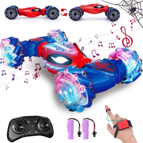 Yellcetoy Ferngesteuertes Spider Auto mit Handsteuerung, Glove Controlled Car mit
