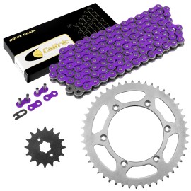 Yamaha Drive Chain and Sprockets Kit for Yamaha TTR230 TT-R230 2005 2006-2017 2019 2020