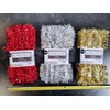 Very Long Christmas Tinsel in Red, Gold Or Silver, 50