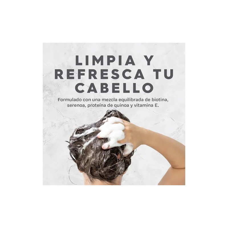 Avalon Organics Shampoo con complejo B de Biotina, 14 fl