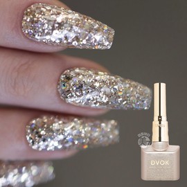 Divock Divok DG02 Platinum Gold Glitter Gel Single Item / 디보크 DG02 플레티넘골드 글리터젤 단품