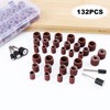 132 Piece Sanding Sleeve Set for Dremel Power Tools with