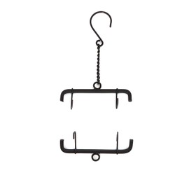 Milltown Mercants Hanging Glass Display - Hanging Display for Glass Art - Wind Chime - Glass Art Display