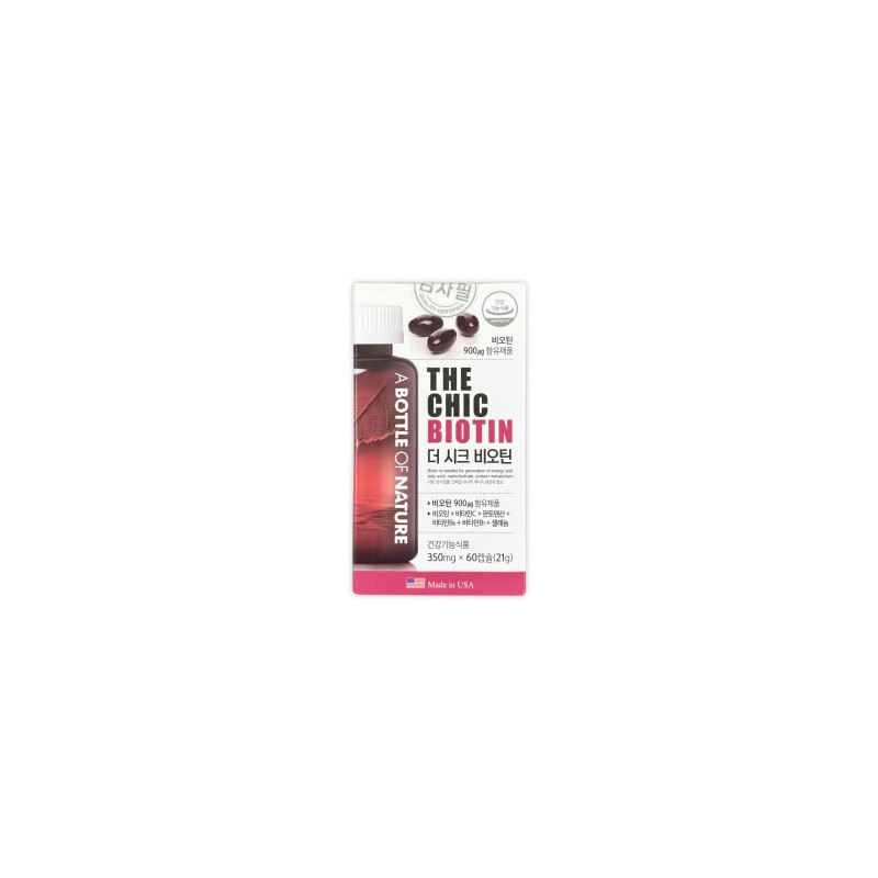 Above Nature The Chic Biotin 350mg 60 capsules 2 months