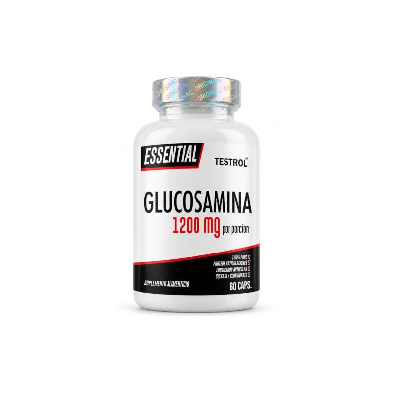 Testrol Glucosamina 1200 Por Porción Suplemento Rutina Movilidad Bienestar Articular