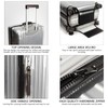 Linpr Transparent PVC Suitcase Cover, No Disassembly Required Clear Luggage