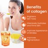 Hethstia Konjac Jelly with Collagen Peptides, 10 Packs Orange Flavor