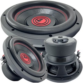 Gravity 1x Gravity 12 Inch 2000 Watt Car Audio Subwoofer w/ 2 Ohm DVC Power 12 in. Sub