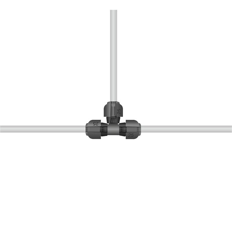 GARDENA Sprinklersystem T-Joint: Connecting piece for connecting pipe branching, 25
