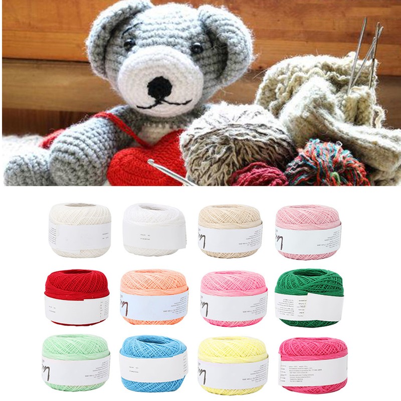 Lace Line Cotton Hand Crocheted Summer Silk Light Thin Line