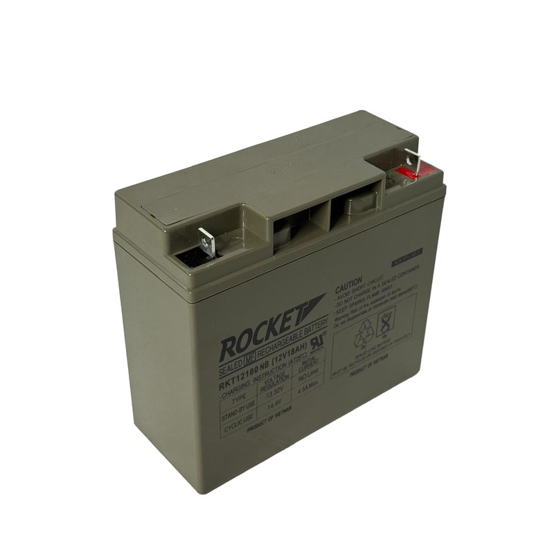 ROCKET RKT12180 NB 12V 18Ah Sealed Lead Acid AGM Battery