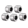 sourcing map Needle Roller Bearings, 4mm Bore 8mm OD 6mm