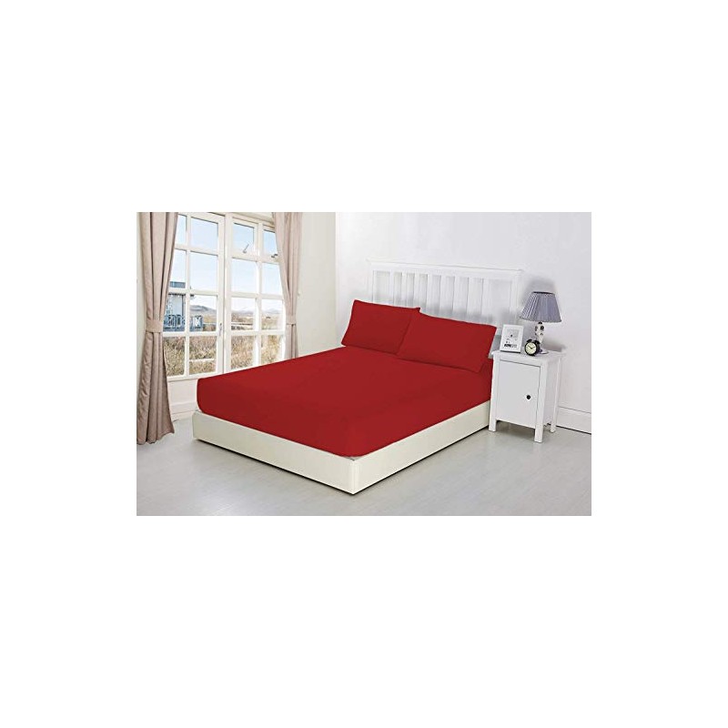 CreationsMart Luxury Bedding 100% Egyptian Cotton 40CM/16 Extra Deep Fitted