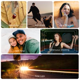 ORDRO ORDRO 5K Video Camera Camcorder WiFi Night Vision Vlogging Camera for YouTube, 4K Camera 56MP 18X Digital Zoom Video Camera with Remote Control, 32G Card & 2 Batteries