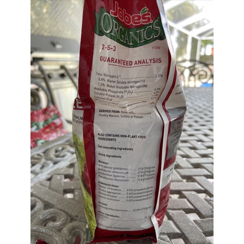 Jobe's 4 Pounds Jobe’s Organics Vegetable and Tomato Granular Plant