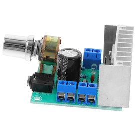 Abaodam Tda7297 Digital Audio Amplifier Stereo Board 4-8 Ohm Support Smooth Volume Adjustment Led Power Indicator