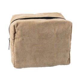 GWAWG Small Cosmetic Bag for Purse Travel Make Up Bag Cord Makeup Bag with Compartments Makeup Pouch Cord Versatile Makeup Bag Zipper Pouch for Women Girls Makeup Bag Small Cosmetic Bag Corduroy Bag,