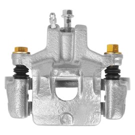 Detroit Axle - Rear Left Brake Caliper for 2000-2001 Toyota Camry 3.0L US Built, 2000-2003 Solara Disc Brake Caliper w/Bracket Replacement Driver Side Assembly