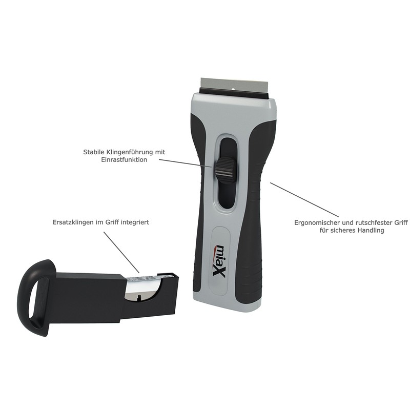 miaX Professional Ceramic Hob Scraper – Your Reliable Scraper For