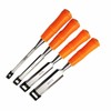 4-piece wooden chisel set，A woodworking chisel with a comfortable grip