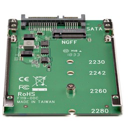 StarTech SAT32M225 M.2 NGFF SSD to 2.5" SATA Adapter Converter