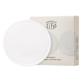 Aromatica reusable bamboo cotton pads (5 packs) / 아로마티카 다회용 대나무 화장솜 5개입