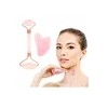 Placa de masaje facial antiarrugas Jade Stone Roller + Gua