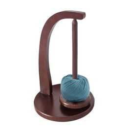 GIDWRIY Wollabwickler Holz,Wollknäuelhalter,Wollhalter Stricken,Garnhalter Häkeln,Garnabwickler,Wollabroller,Garnabroller,Wooden Yarn Spool Rack,Wolle Halterung,Wollspender,Garnknäuelhalter,Wollhaspel