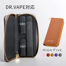 HIGH FIVE DR.VAPE2 Compatible Case, Doctor Vape 2 Compatible Case, Cover, PU Leather, black, Casual
