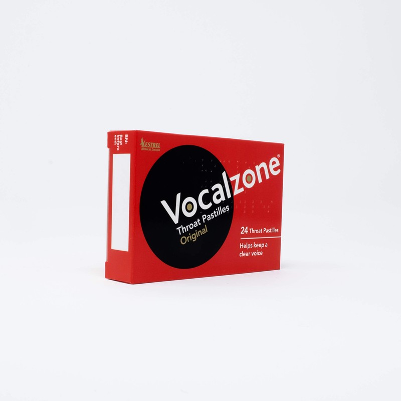 VocalZone Throat Pastilles (24 x 3) Multipack Offer by Vocalzone