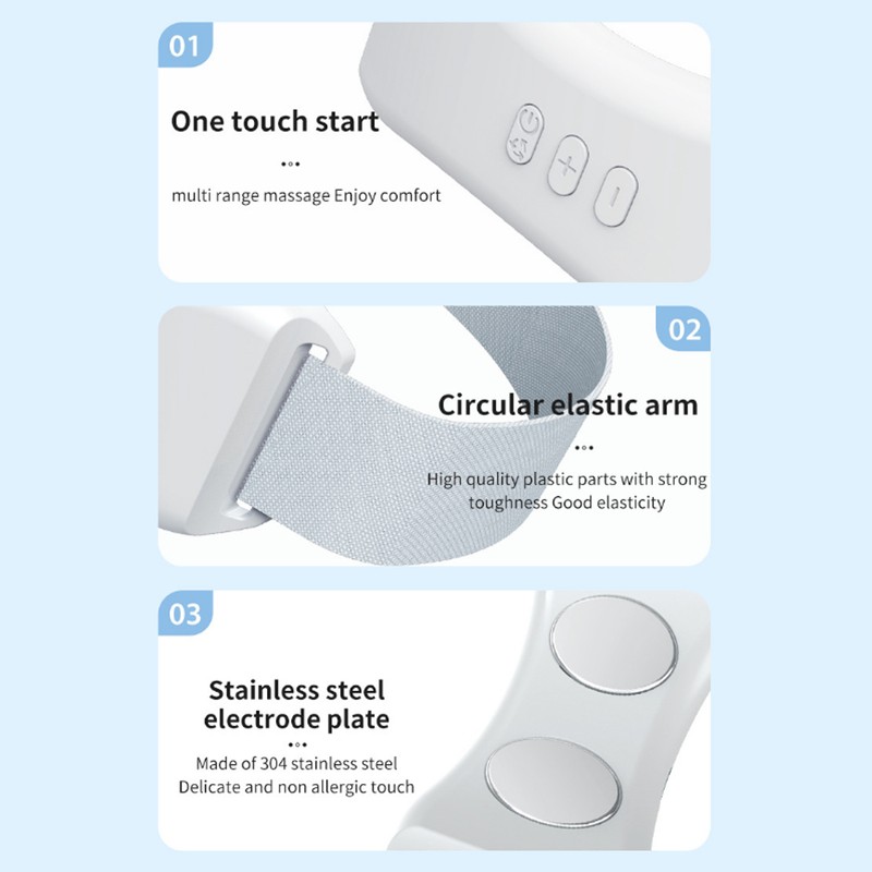 Electric Heating Face Lifting Belt Microcurrent Rechargeable 6 Modes 9