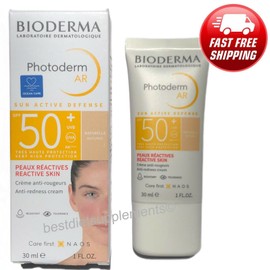 Bioderma Photoderm AR SPF50+ TINTED Anti-redness Cream 30ml  NIB, EXP: 11/2026