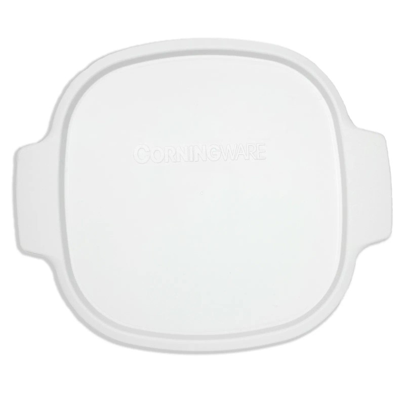 Corningware A-2-PC White Square Plastic Storage Lid for 2qt &
