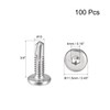 uxcell Hex Socket Self Tapping Screws, #10 x 3/4" 410