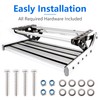 RV Folding Single Step Non-Slip RV Stairs One-Hand Expand or