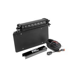 Rough Country 8" Black Series LED License Plate Mounting Kit | Universal - 70183