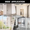 Silicone Weather Stripping Door Seal, 20FT Self Adhesive D-Shaped Car