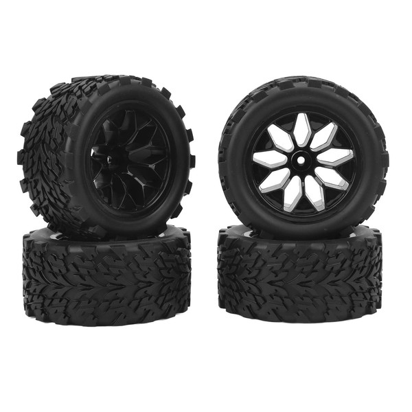 RC Car Wheels and Tyres, 1/10 Remote Control Car Rubber