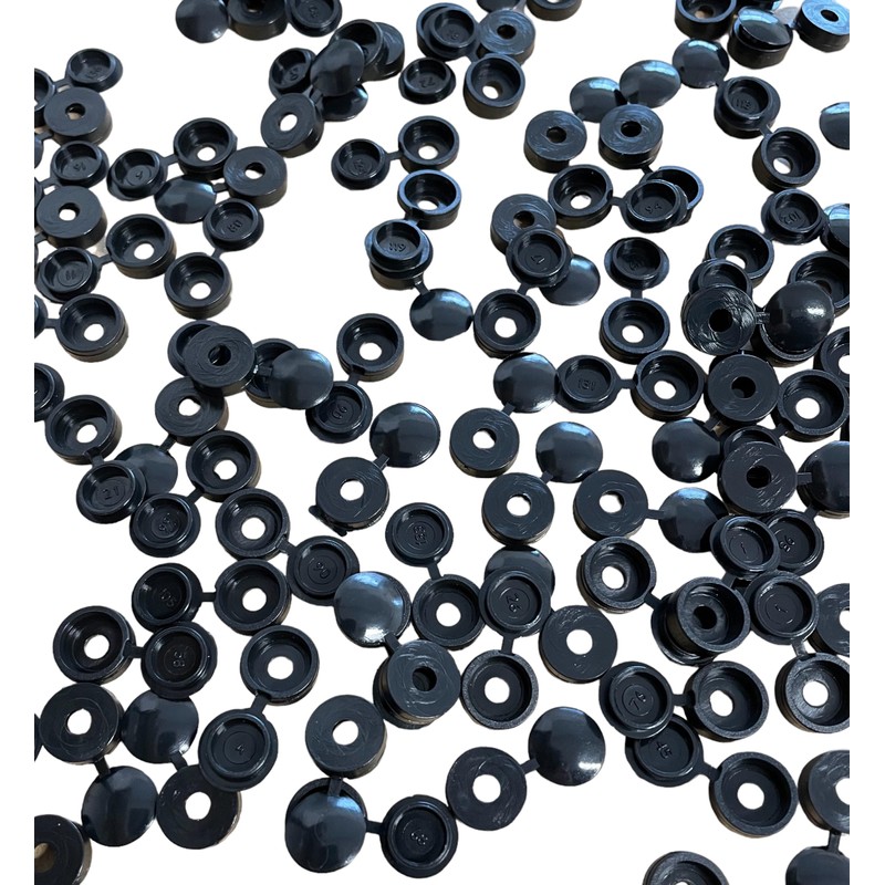 JAM2DAY 50 x Screw Cover Caps for 6-8 Gauge Screws