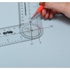 LEARNING ADVANTAGE-7752 Angle Measurement Ruler - Clear, Flexible and Adjustable