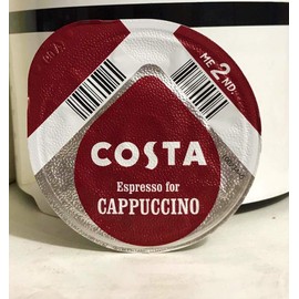 48 x Tassimo Costa Espresso Cappuccino Coffee Pods only (Sold Loose)