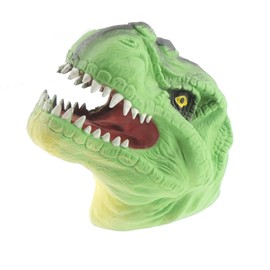 Cute Realistic Lifelike Large Kids Childrens Toddlers Boys Girls Role Play Animal Pet Farm Zoo Safari Wildlife Toy Interactive Games Hand Puppet Handpuppet 3 4 5 6 7 8 9 10 Year Olds (Green T-Rex)