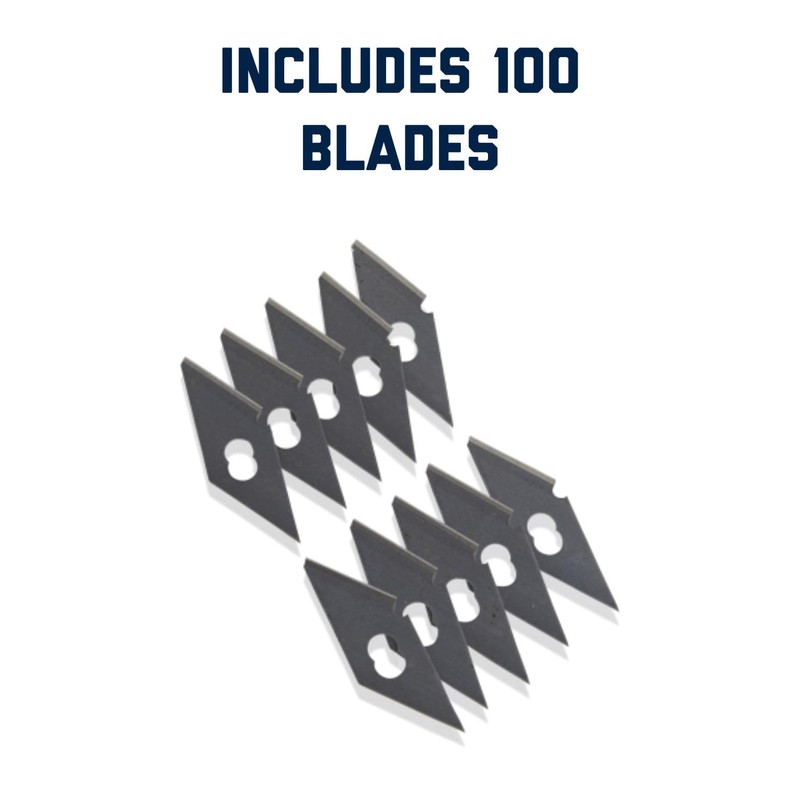 Personna LVT Flooring Replacement Blades - 100-Pack - High Carbon