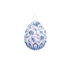 The Round Top Collection-Beck's Posh Blue Egg Door Hanger Decorative