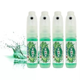 Crest Scope, 4-Pack - Mint Breath Freshen Mist Sprays (4 Total Sprays) 0.24 oz