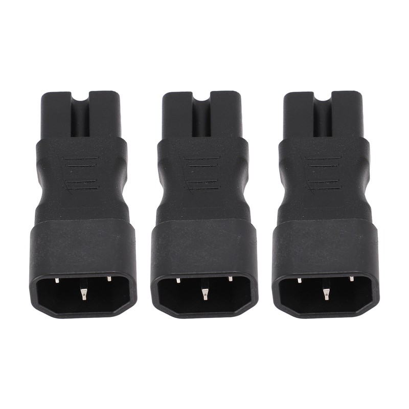 3PCS Comb Power Adapter IEC320 C14 to C15 PVC and