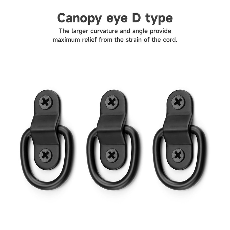 Lashing Eyelets for Trailers, PARFCO Pack of 5 Lashing Eyelets,