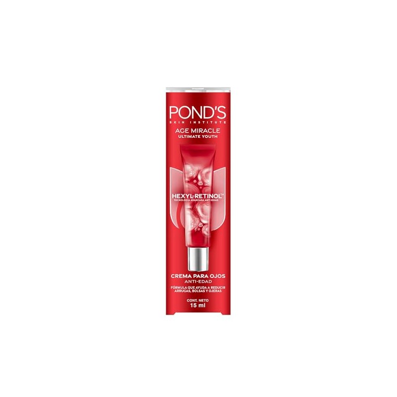 PONDS Crema Ojos Age Miracle Ultimate Youth Hexyl-Retinol 15 ml